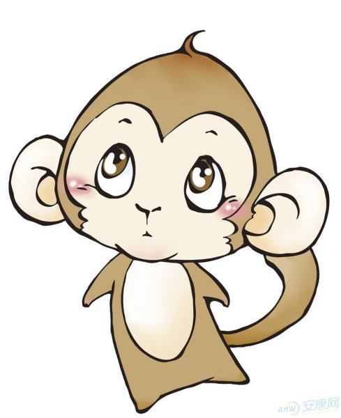 Рисунки милых обезьянок