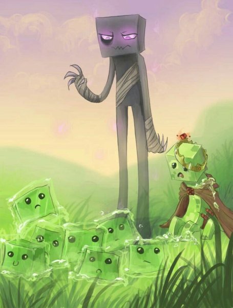 Майнкрафт ЭНДЕРМЕН И КРИПЕР