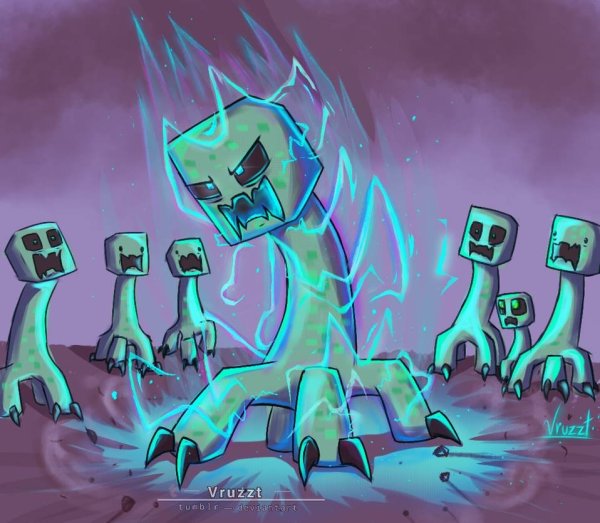 Minecraft Art КРИПЕР