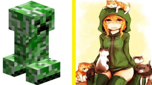 Алекс и КРИПЕР майнкрафт