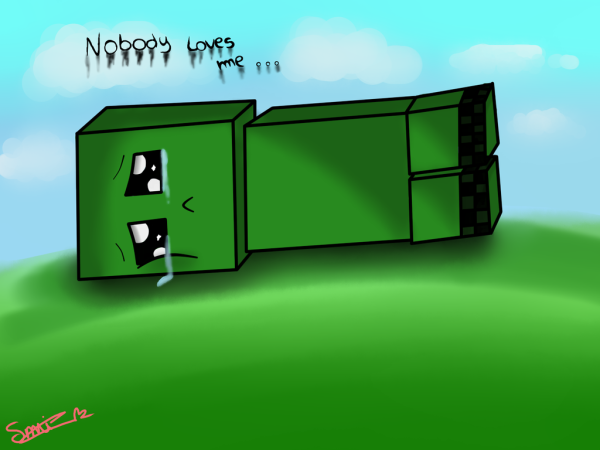 КРИПЕР плачет