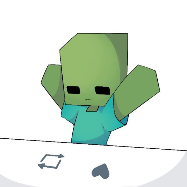 Милый зомби из МАЙНКРАФТА