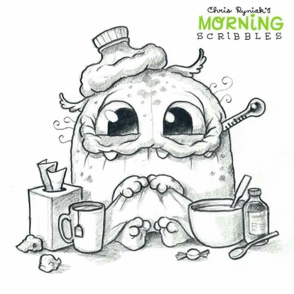 Morning Scribbles монстрики