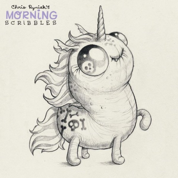 Монстрики для срисовки карандашом