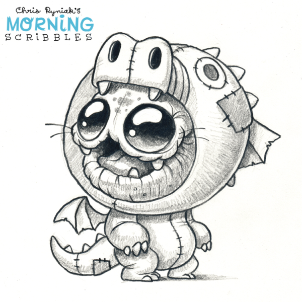 Chris Ryniak рисунки монстриков