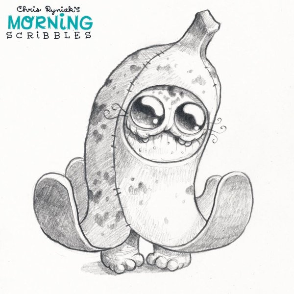 Милые монстрики для срисовки