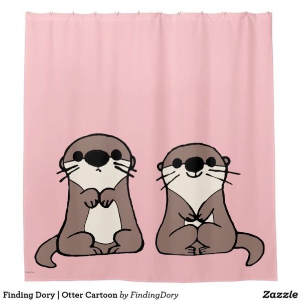 Выдра мультяшная