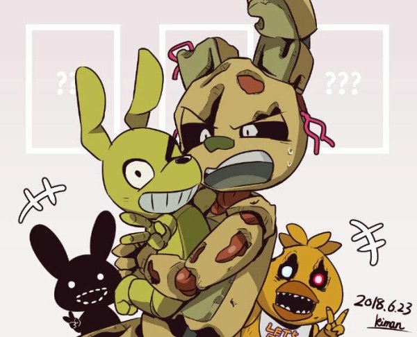 Спринг Бонни и ПЛЮШТРАП