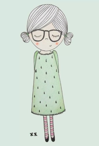 Срисовки для девочек