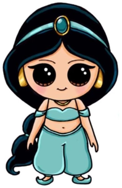 Жасмин Дисней скетч