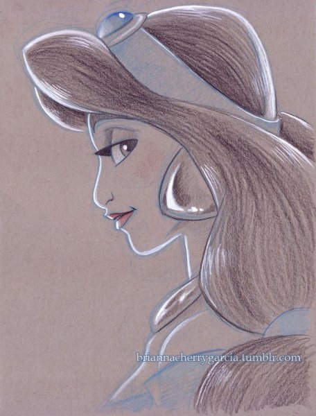 Жасмин Дисней скетч