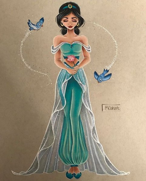 Принцесса Жасмин арт