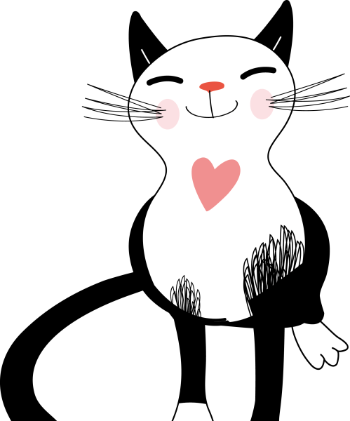 Котик вектор