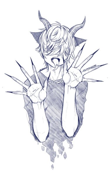 Демон скетч