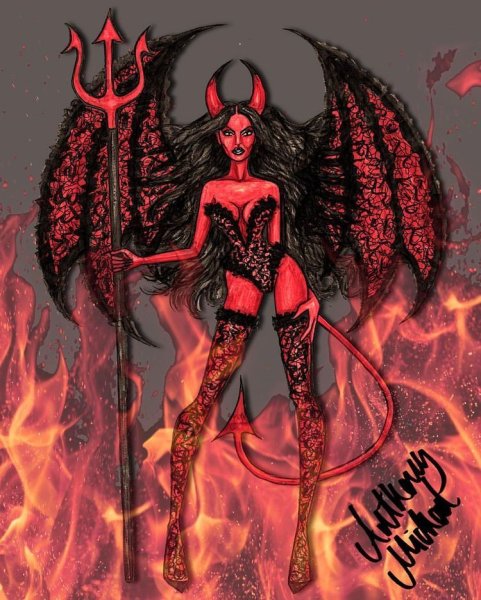 Дьявол и дьяволица