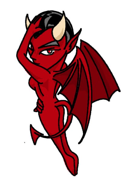 Дьявол мультяшный