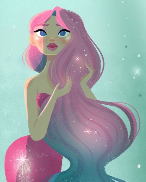 Каваи русалки