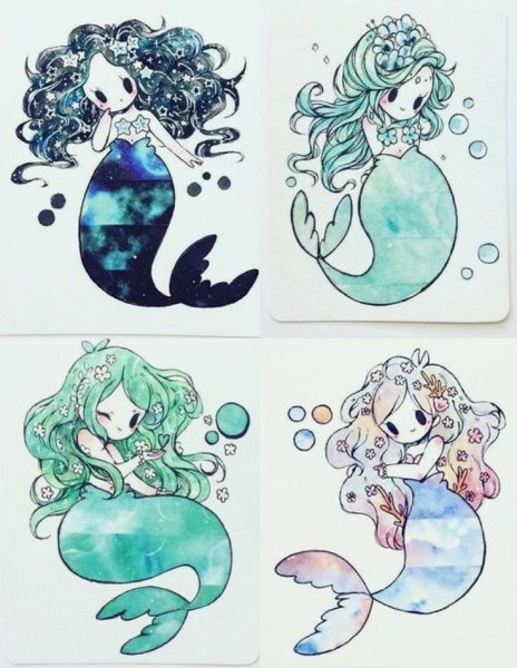 Нарвалы арты