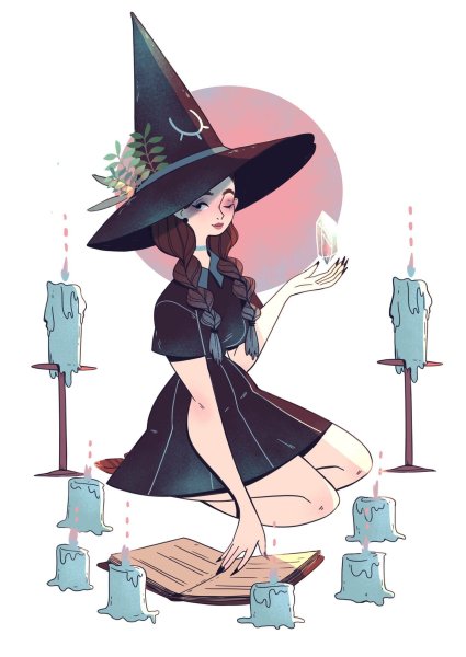 Ведьмочка референс