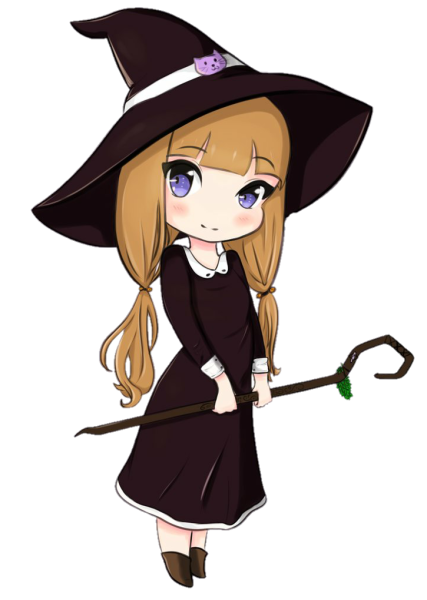 Чиби ведьмочка