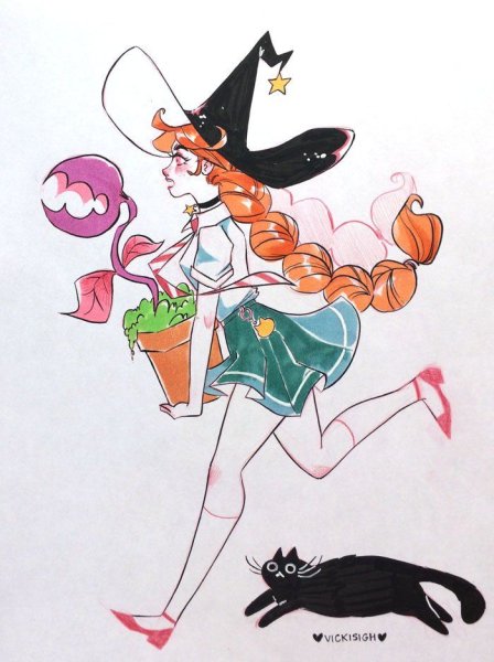 Ведьмочка скетч