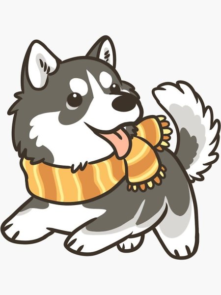 Кавайный хаски