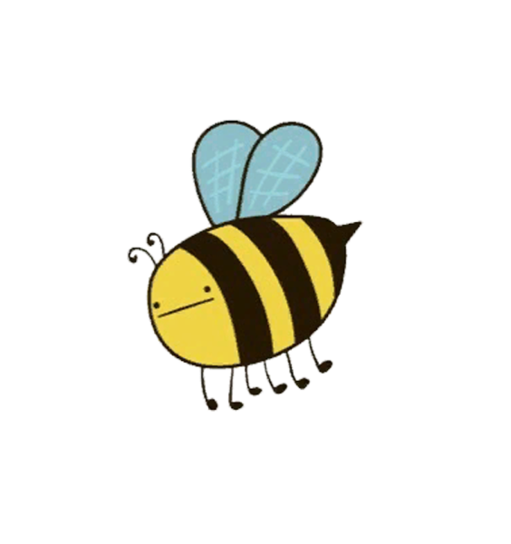 Акварель "Пчелка"