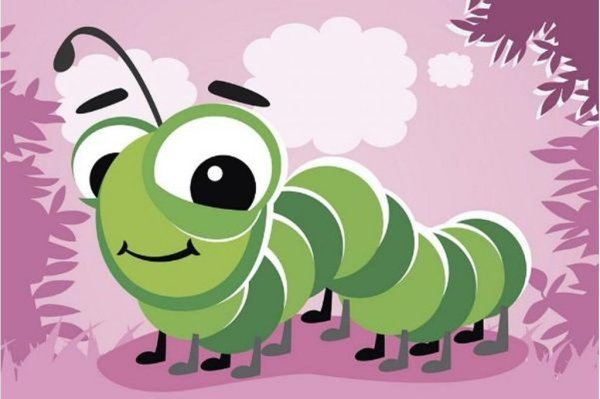 Гусеница мульт