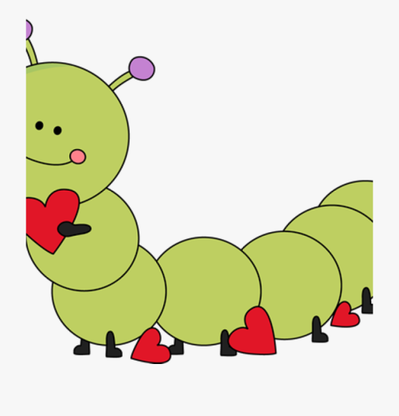 Веселая гусеница для детей