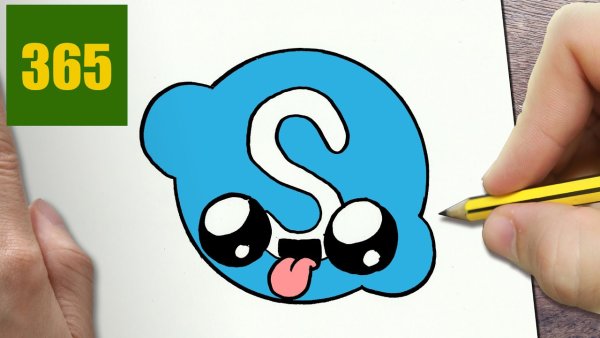 Кавайные значки соц сетей