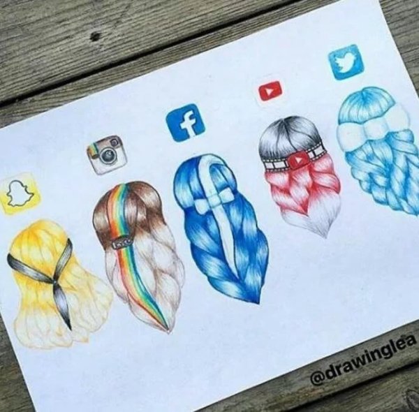 Рисунки приложений для срисовки