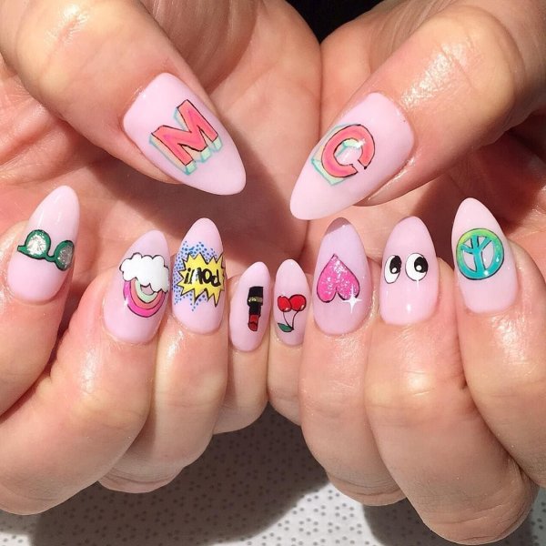 Дизайн ногтей для подростков