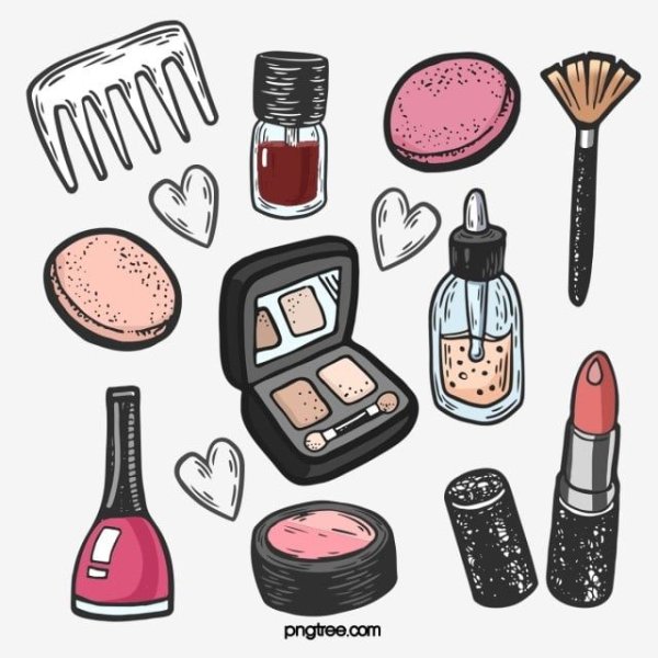 Косметика иллюстрация