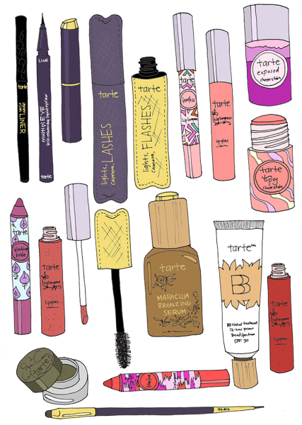 Наклейки косметика