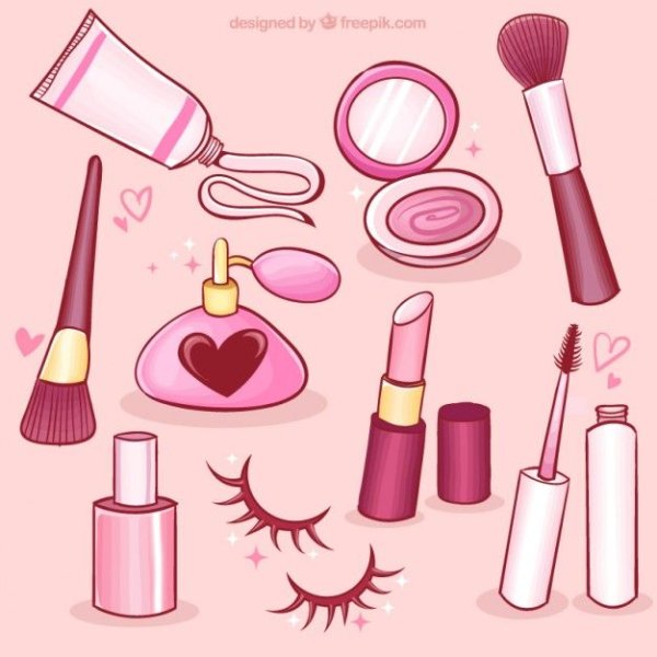 Нарисованная косметика