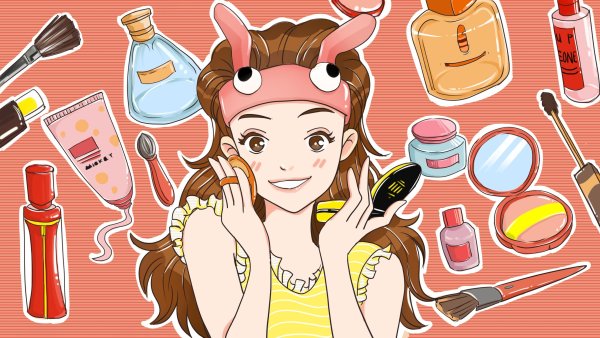 Косметика иллюстрация