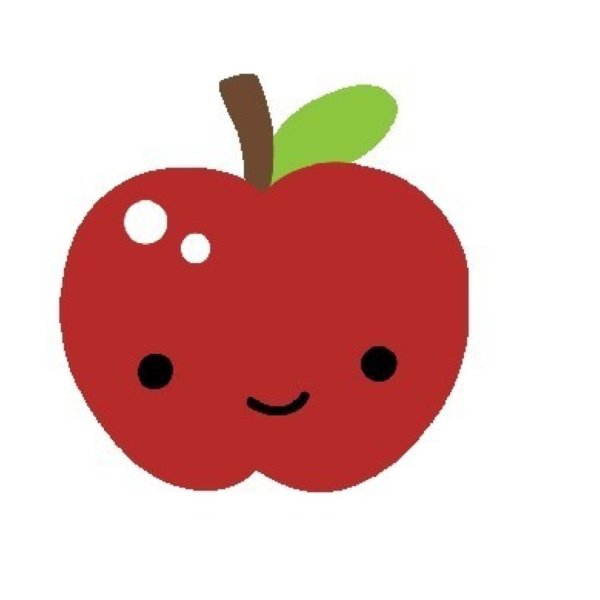 Милые кавайные фрукты