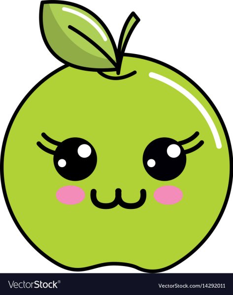 Милые фрукты с глазками