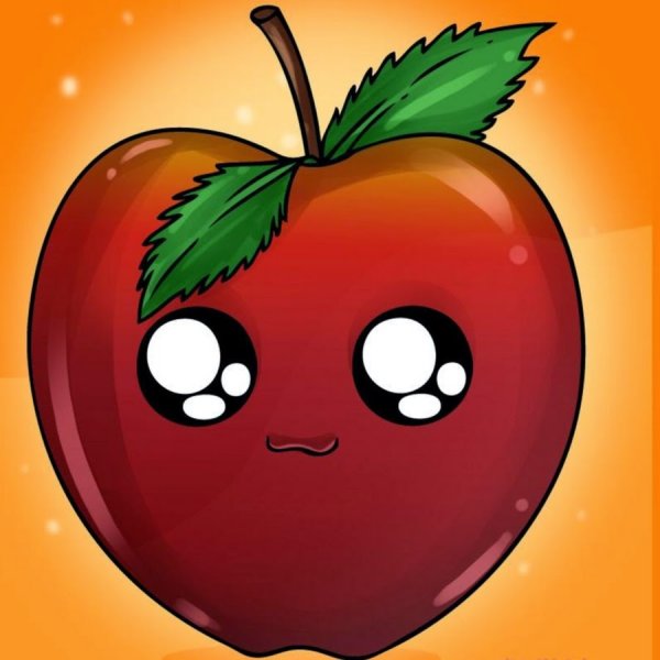 Милые фрукты с глазками