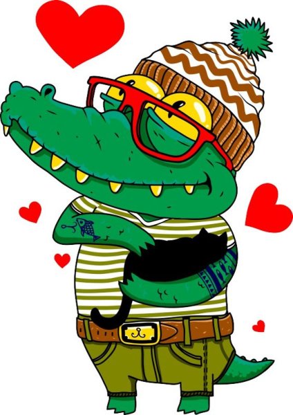 Милый крокодил