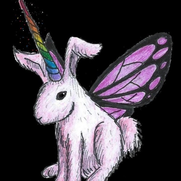 Бабочка Единорог