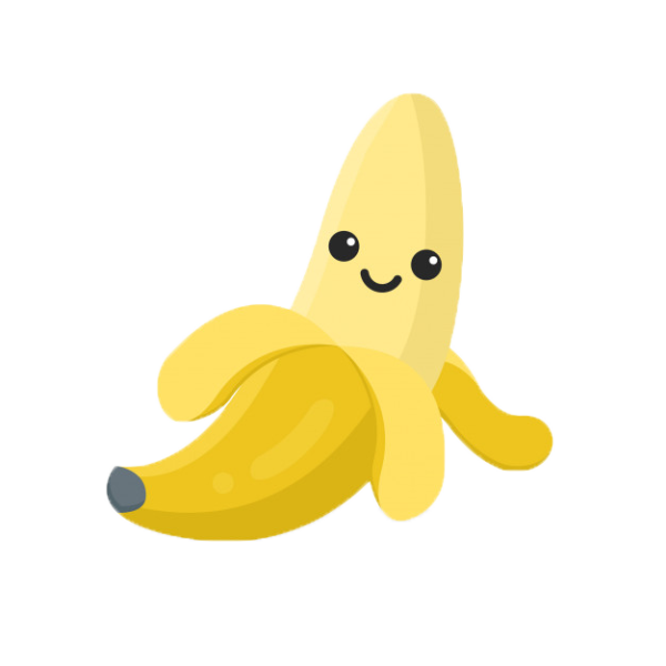 Банан с глазками