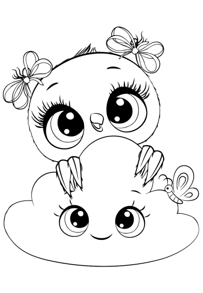 Раскраски для девочек аниме