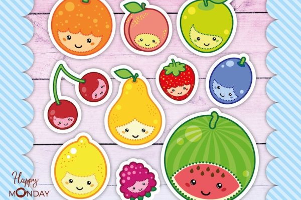 Каквайные овощи и фрукты