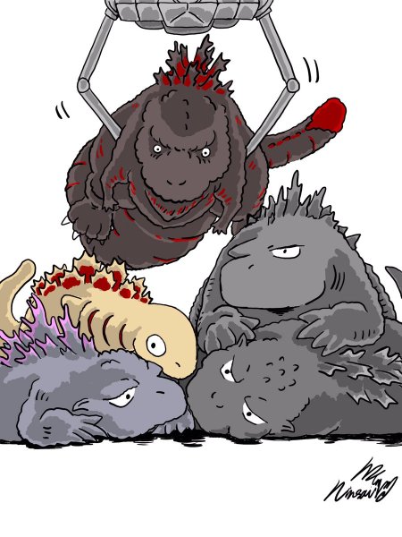 Годзилла мир монстров