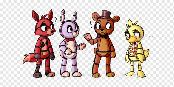 ФНАФ 2 Мангл чика Бонни Фредди