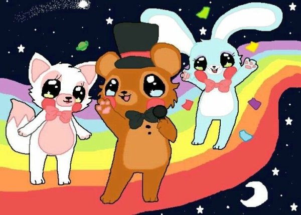 Рисунки ФНАФ няшки