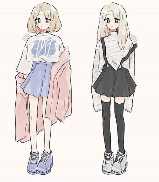 Одежда для рисования девушек