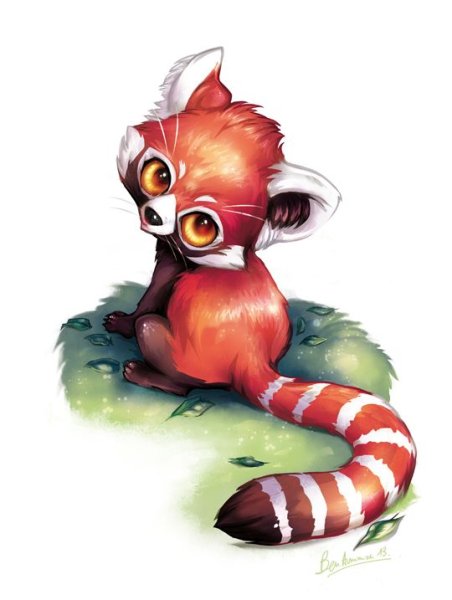 Арт животные мультяшные