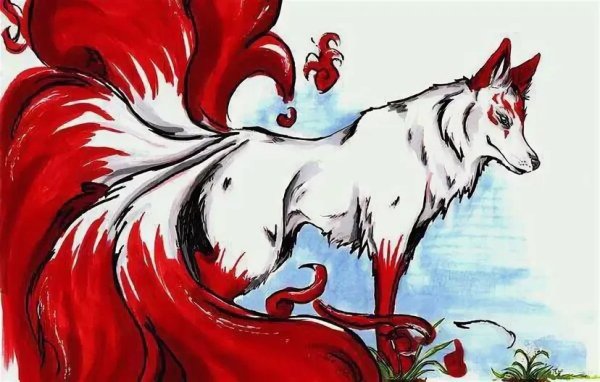 Лис Хоккайдо Кицунэ